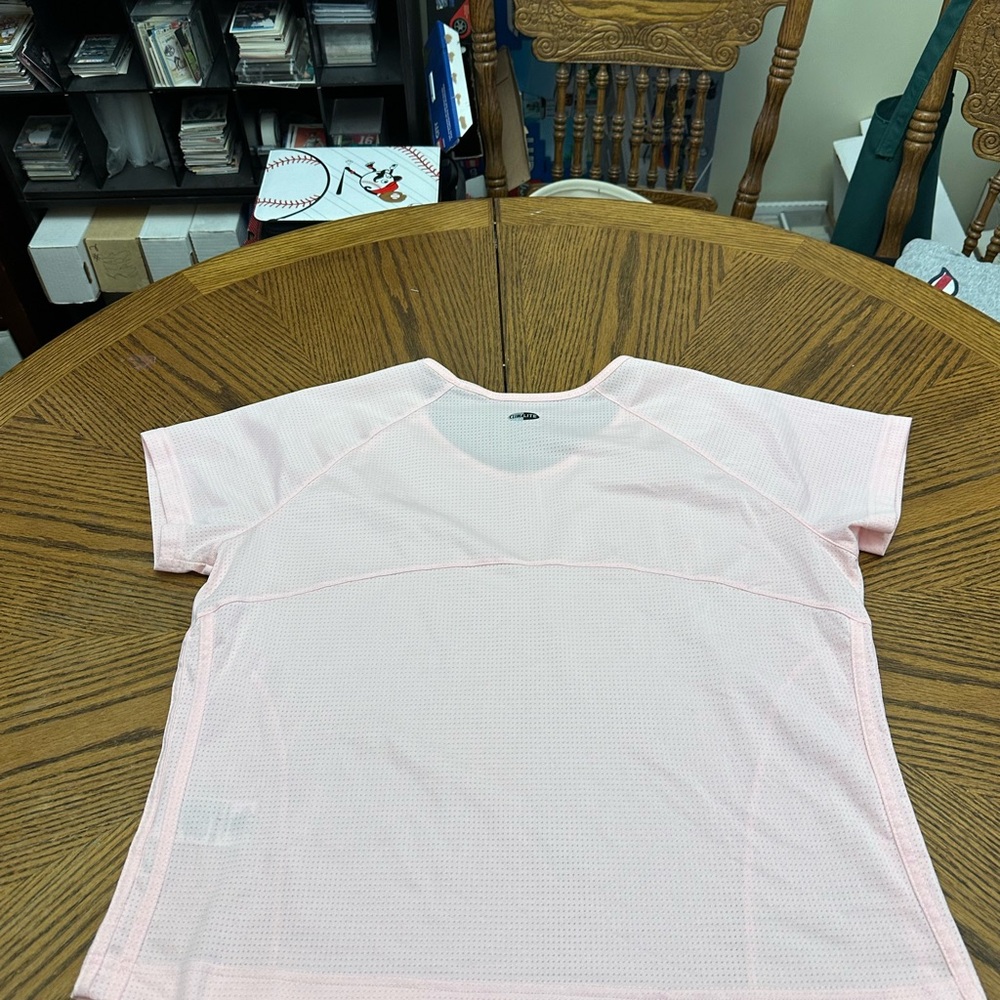 Adidas Peach Colored Climalite Shirt - Picture 4 of 6